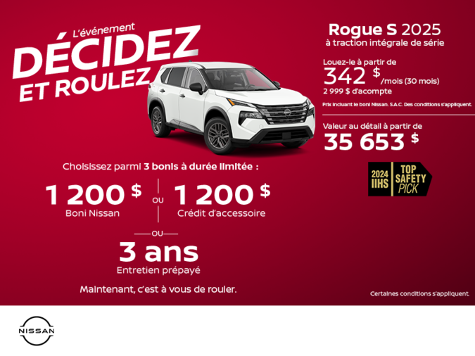 Obtenez le Rogue 2025 !