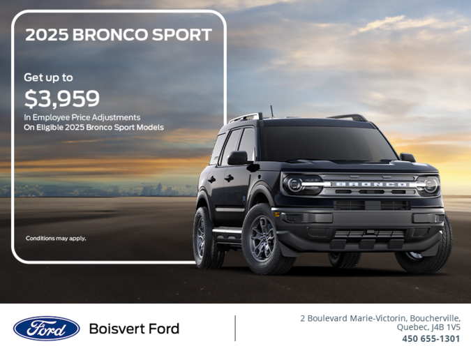 2025 Ford Bronco Sport