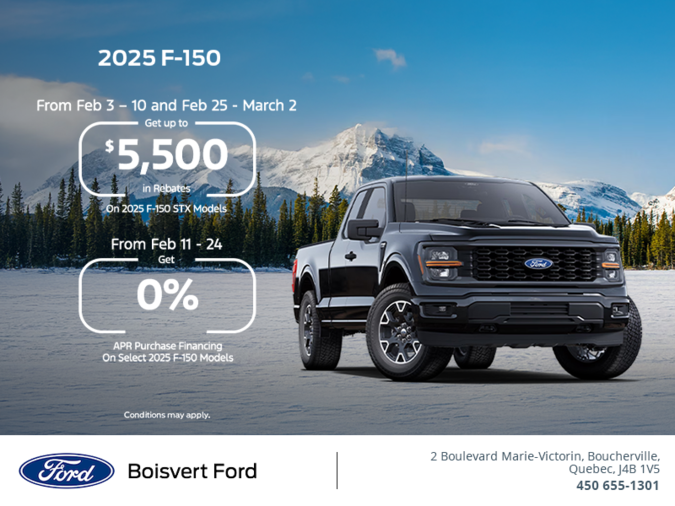 2025 Ford F-150