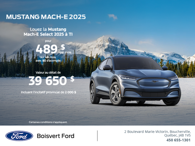 Ford Mustang Mach-E 2025