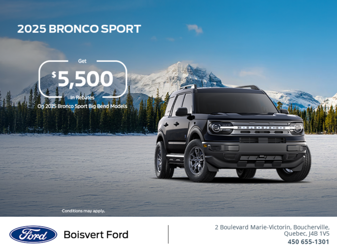 2025 Ford Bronco Sport