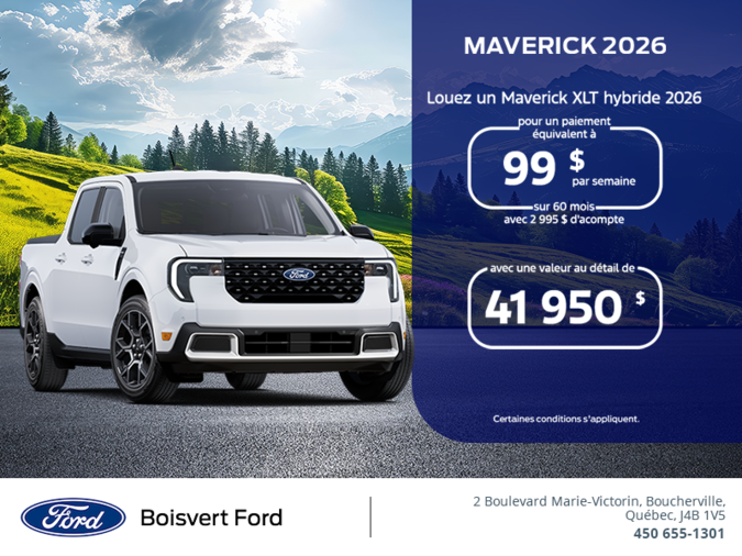 Ford Maverick Hybride 2026