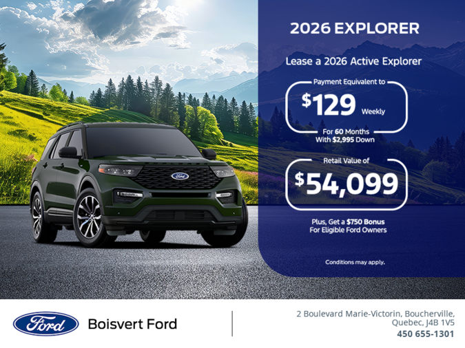 2026 Ford Explorer
