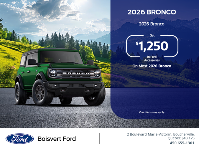 2026 Ford Bronco