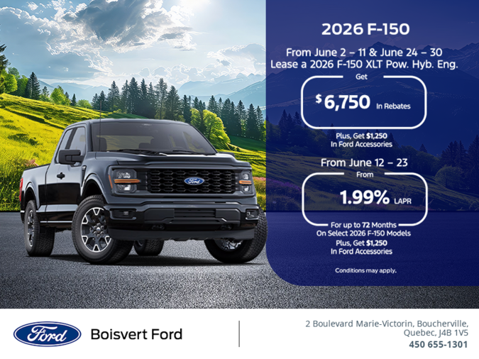 2026 Ford F-150