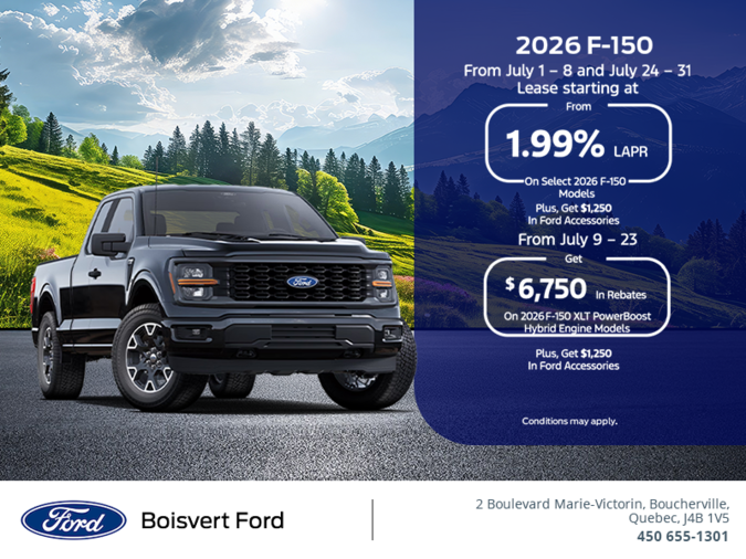 2026 Ford F-150
