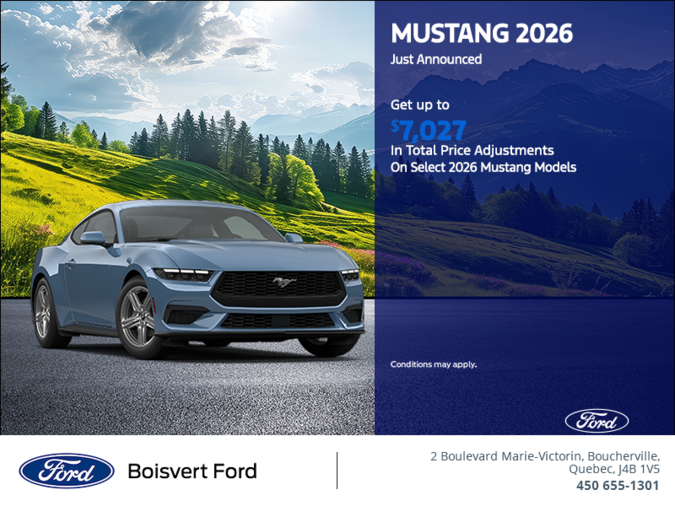 2026 Ford Mustang Fastback