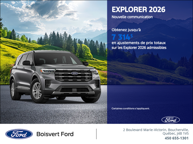 Ford Explorer 2026