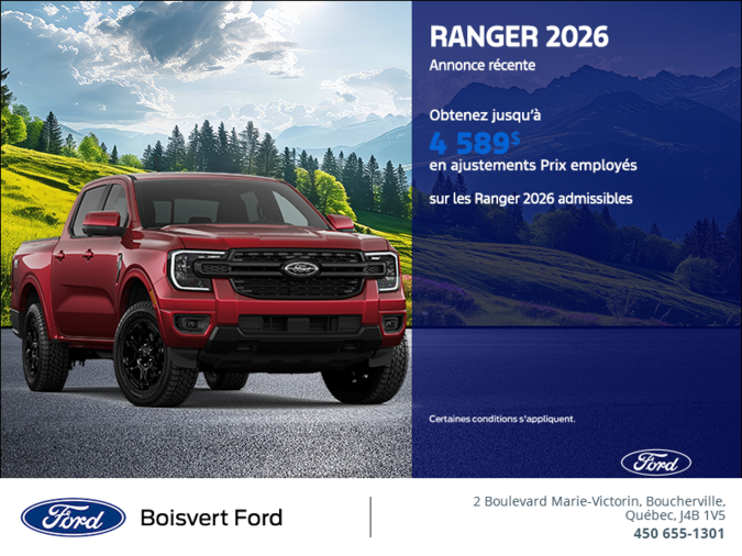 Ford Ranger 2026