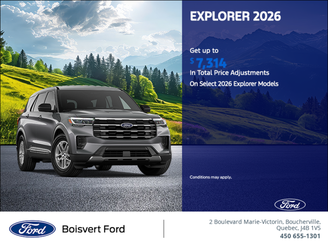 2026 Ford Explorer