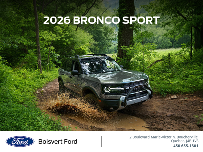 2026 Ford Bronco Sport