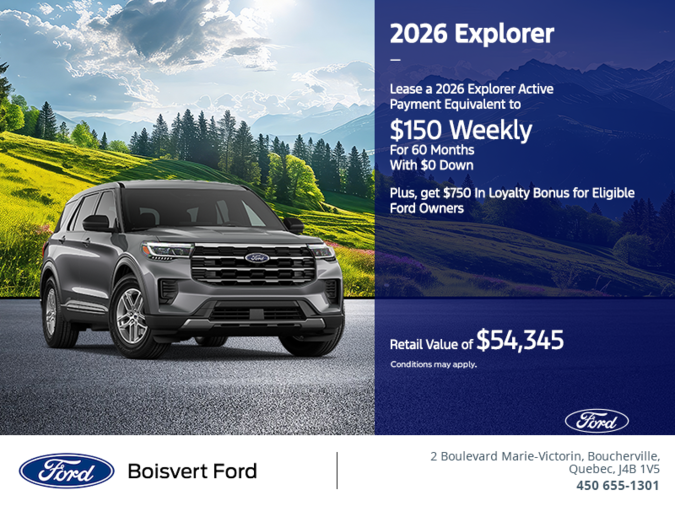 2026 Ford Explorer