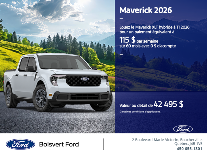 Ford Maverick 2026