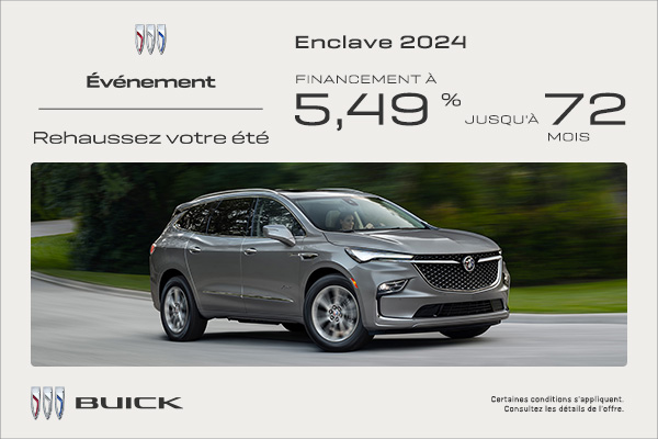 Procurez-vous le Buick Enclave 2024