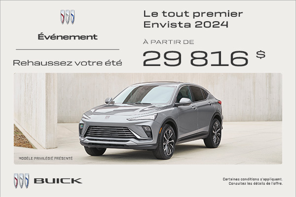Procurez-vous le Buick Envista 2024