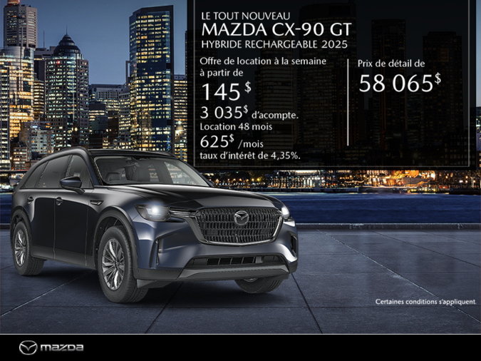 Get the 2025 Mazda CX-90 PHEV