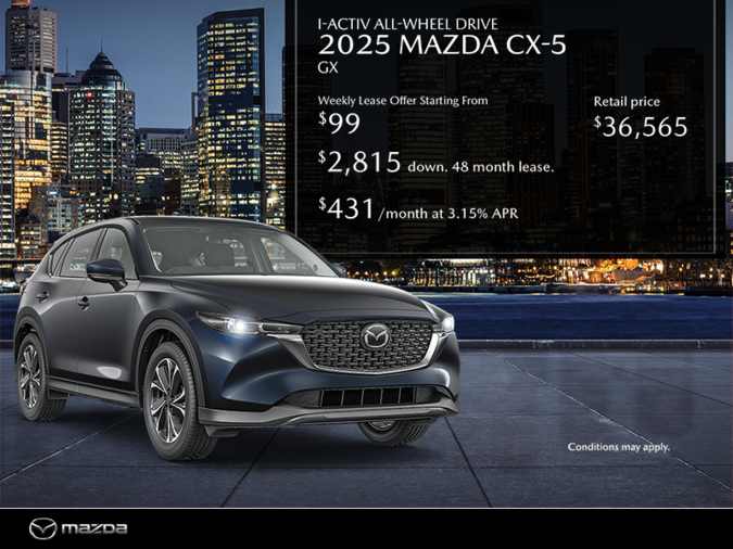 Get the 2025 Mazda CX-5