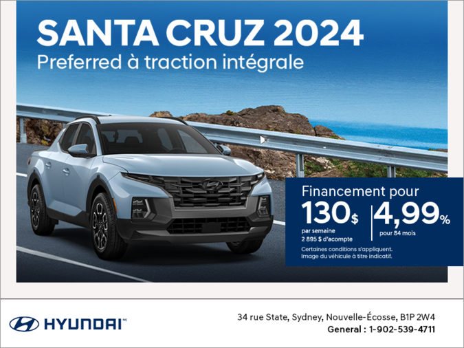 Procurez-vous le Hyundai Santa Cruz 2024