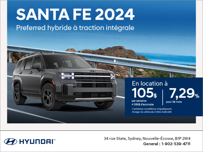 Procurez-vous le Hyundai Santa Fe 2024