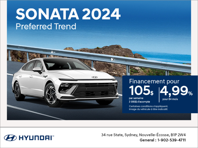 Procurez-vous le Hyundai Sonata 2024