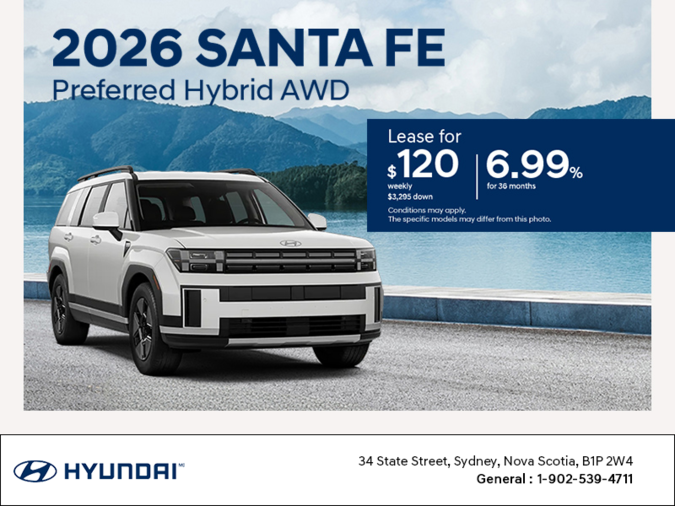 Get the 2026 Hyundai Santa Fe Hybrid