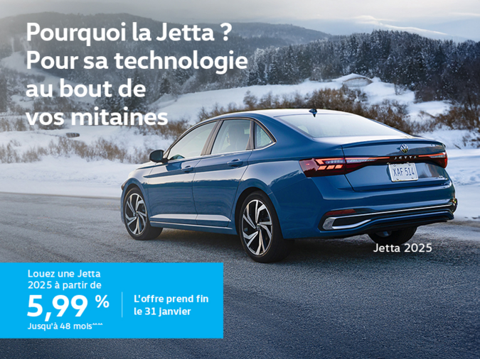 Procurez-vous la Volkswagen Jetta 2025