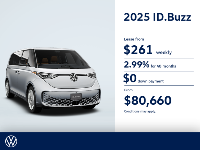 Get the 2025 Volkswagen ID.Buzz