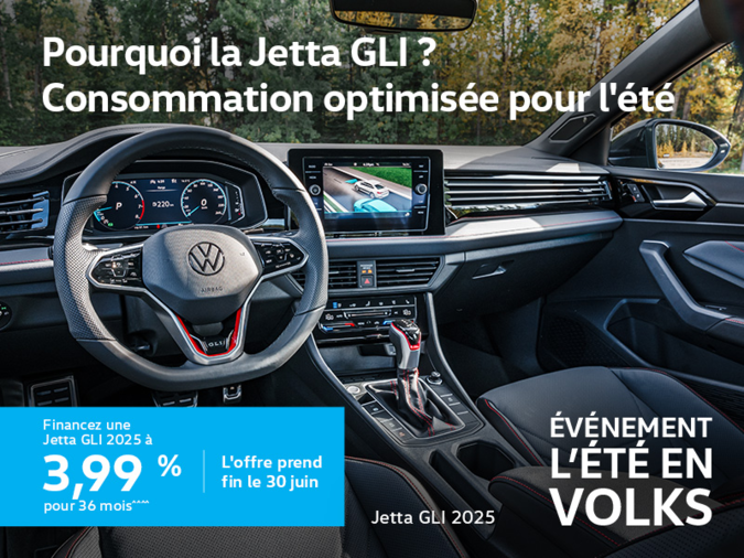 Procurez-vous la Volkswagen Jetta Gli 2025