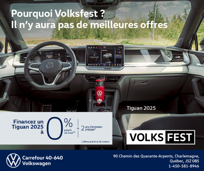 Procurez-vous le Volkswagen Tiguan 2025