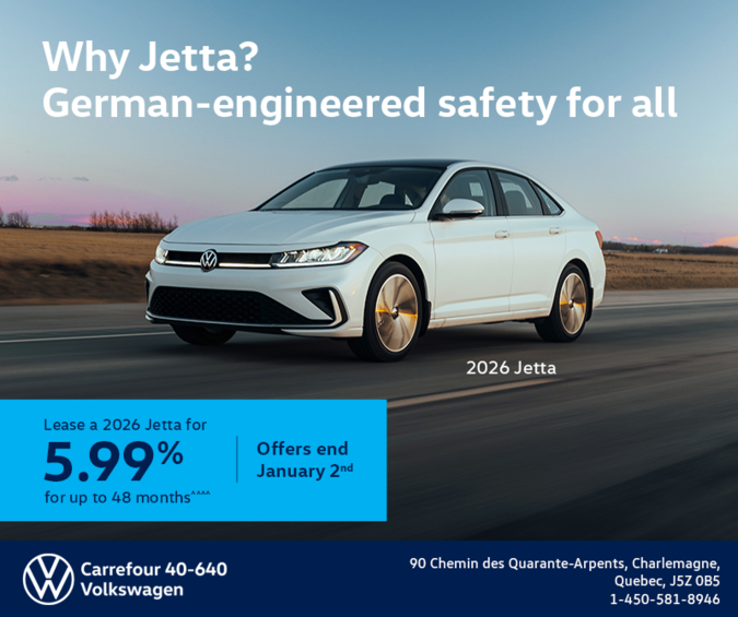 Get the 2026 Volkswagen Jetta