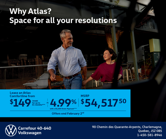 Get the 2026 Volkswagen Atlas