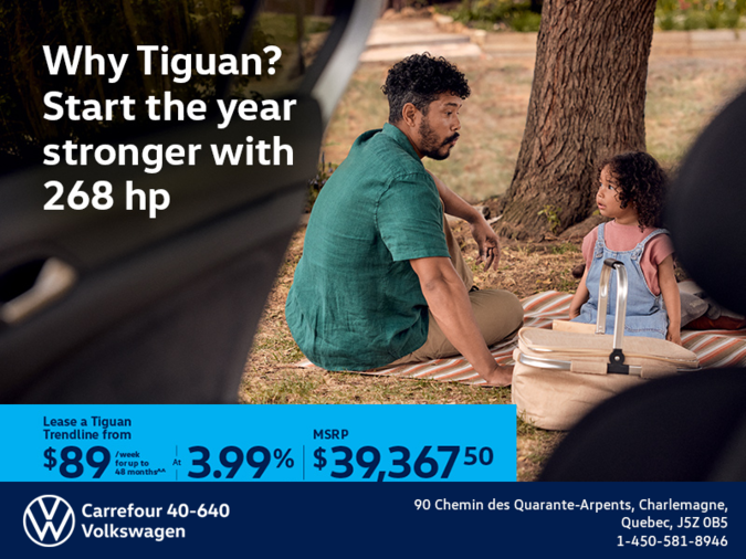 Get the 2026 Volkswagen Tiguan