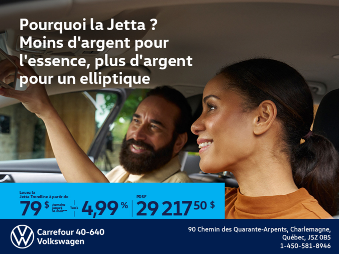 Procurez-vous le Volkswagen Jetta 2026