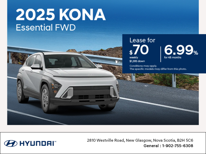 Get the 2025 Hyundai Kona