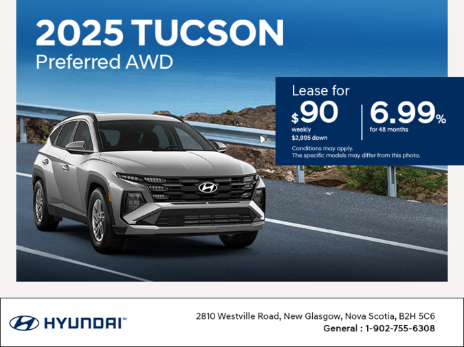 Get the 2025 Hyundai Tucson