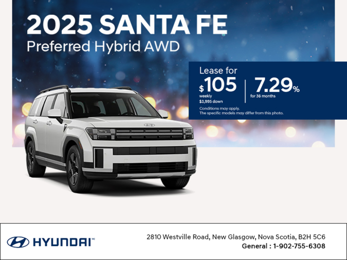 Get the 2025 Hyundai Santa Fe