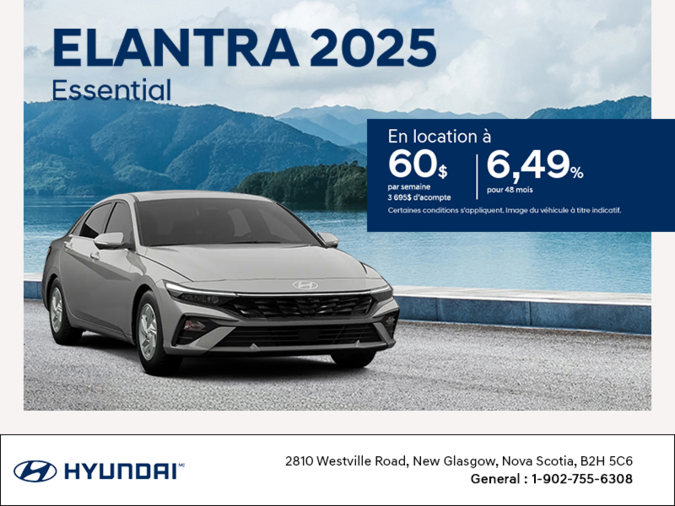 Procurez-vous le Hyundai Elantra 2025