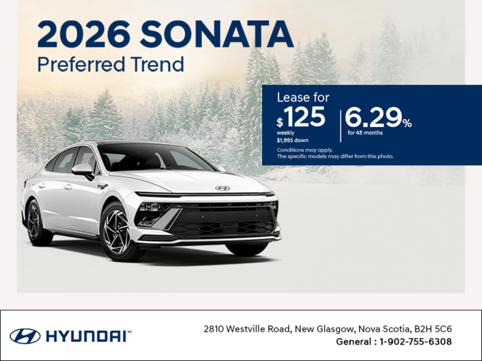 Get the 2026 Hyundai Sonata