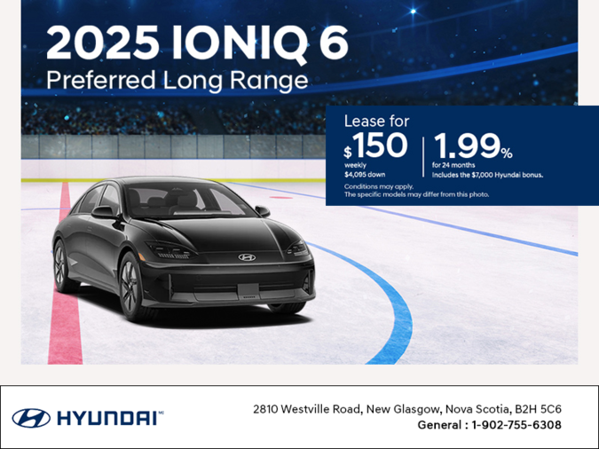 Get the 2025 Hyundai IONIQ 6