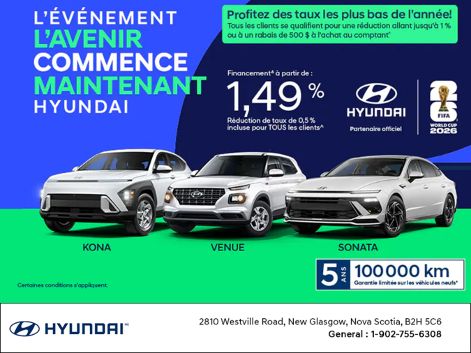 Événement du mois de Hyundai