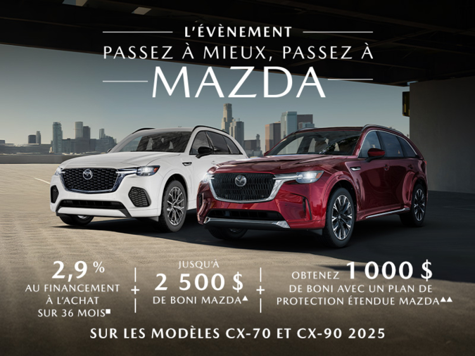 Chambly Mazda - L'événement Passez à Mazda