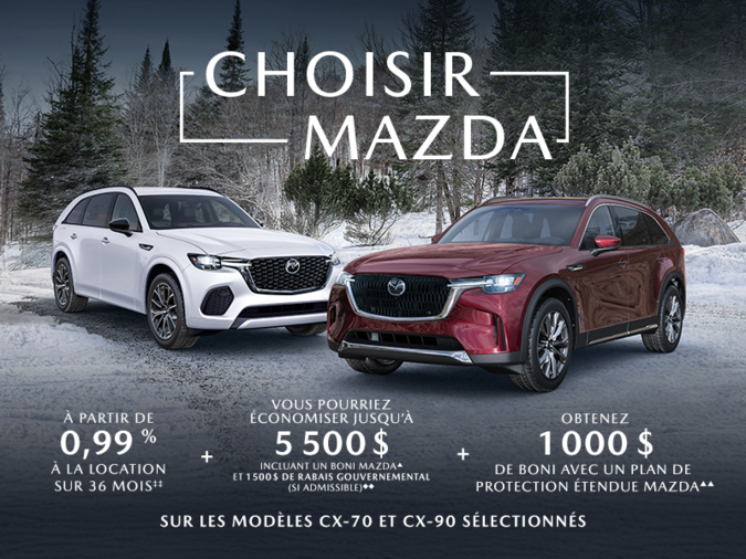 Chambly Mazda - L'événement Choisir Mazda