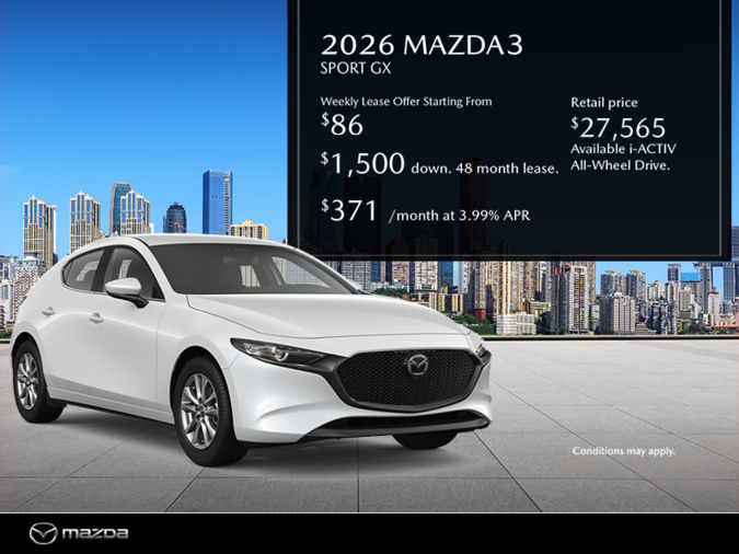 2026 Mazda3 Sport