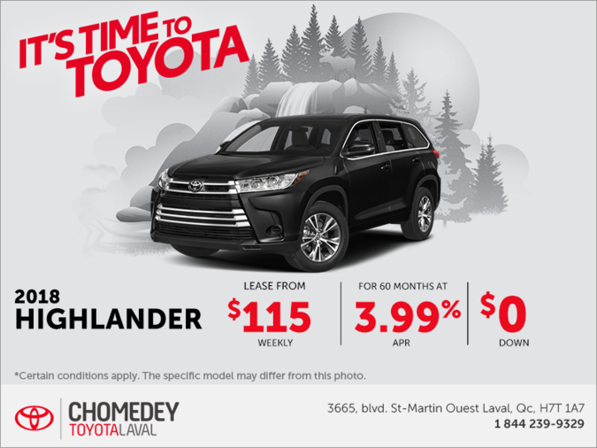 2018 Toyota Highlander