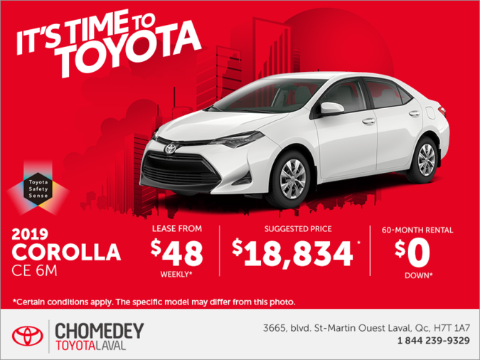 2019 Toyota Corolla CE