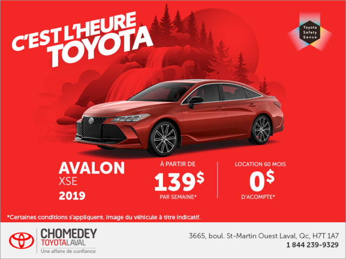 Toyota Avalon 2019