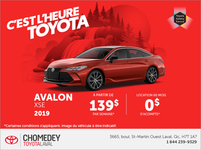 Toyota Avalon 2019