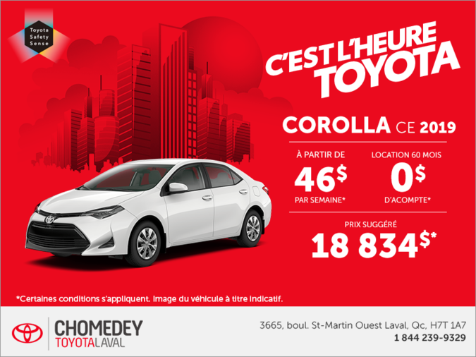 Toyota Corolla 2019