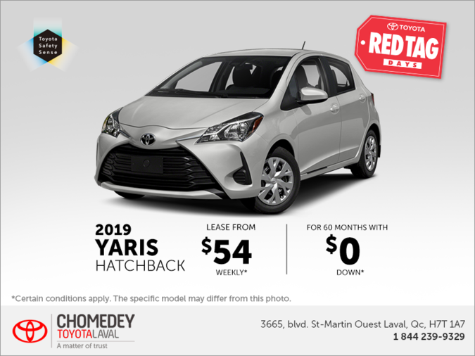 2019 Toyota Yaris Hatchback