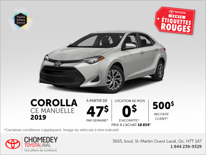 Toyota Corolla 2019